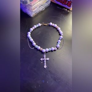 Cross Pearl Vintage Necklace